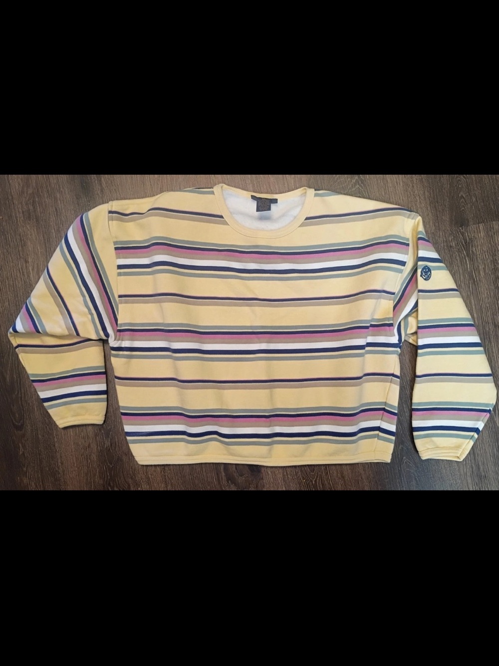 Vintage Twenty X Women's Sweatshirt Size XL Striped